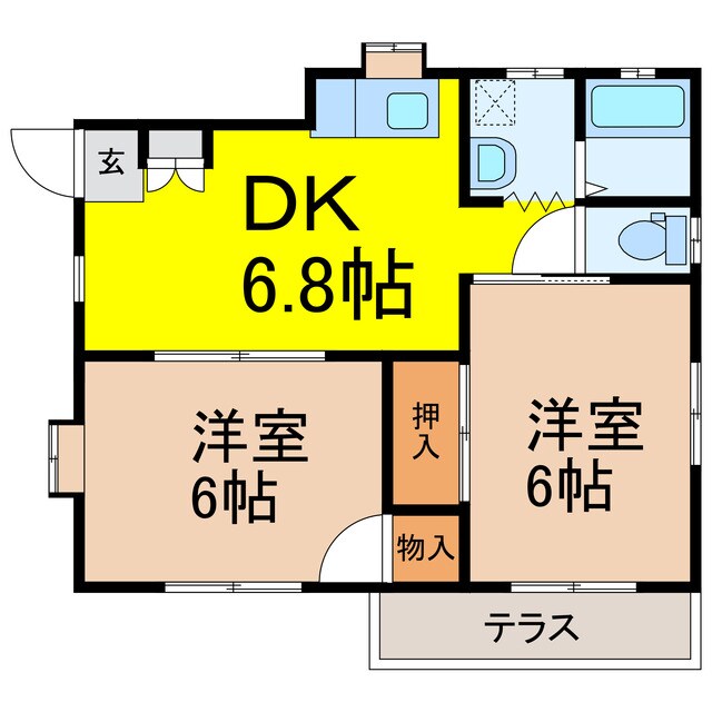 間取り図 クリーンハイム