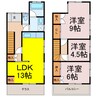 諸川ＫＴ戸建 3LDKの間取り