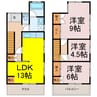 諸川ＫＴ戸建 3LDKの間取り