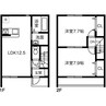 BLUE TREEみらい平 2LDKの間取り