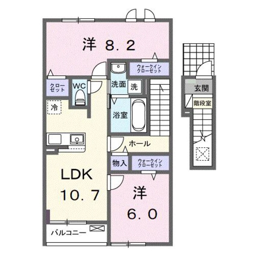 間取図 大山ニューライズⅠ