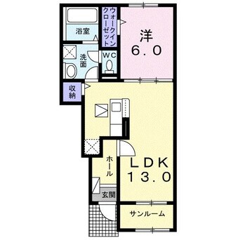 間取図 大山ニューライズⅡ