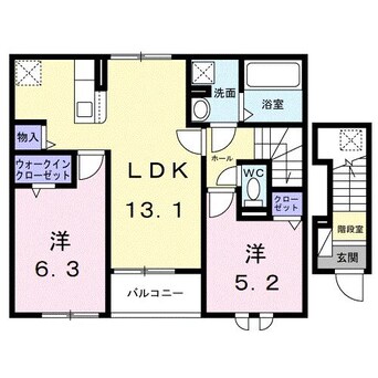 間取図 ブリリアント・ヴィラ