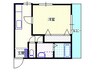 白新線・羽越本線（新潟県内）/新発田駅 徒歩5分 1階 築31年 1Kの間取り