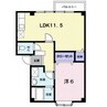 白新線・羽越本線（新潟県内）/新発田駅 バス:25分:停歩7分 2階 築30年 1LDKの間取り