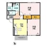 白新線・羽越本線（新潟県内）/新発田駅 バス:8分:停歩2分 1階 築22年 2DKの間取り