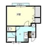 白新線・羽越本線（新潟県内）/新発田駅 徒歩13分 1階 築18年 1Kの間取り
