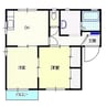 白新線・羽越本線（新潟県内）/新発田駅 徒歩13分 2階 築31年 2DKの間取り