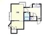 白新線・羽越本線（新潟県内）/西新発田駅 徒歩12分 1階 築34年 1SKの間取り