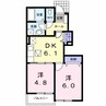 白新線・羽越本線（新潟県内）/水原駅 徒歩11分 1階 築16年 2DKの間取り