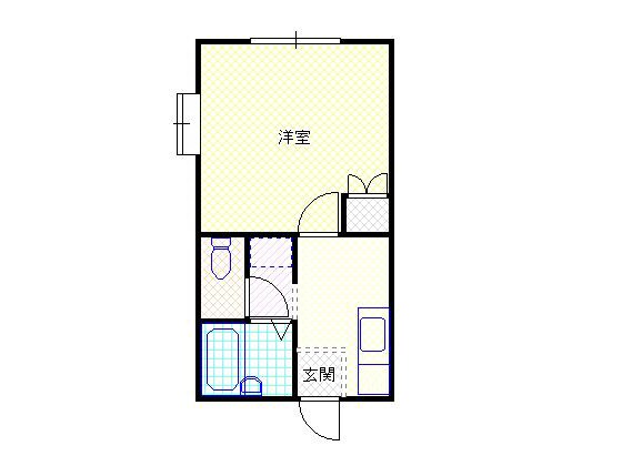 間取り図 白新線・羽越本線（新潟県内）/西新発田駅 徒歩27分 2階 築29年