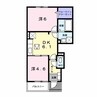 白新線・羽越本線（新潟県内）/新発田駅 徒歩23分 1階 築17年 2DKの間取り
