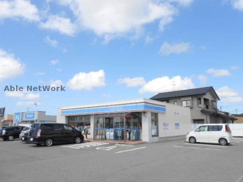ローソン新発田富塚町二丁目店(コンビニ)まで413m 白新線・羽越本線（新潟県内）/西新発田駅 徒歩3分 3階 築19年