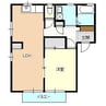 白新線・羽越本線（新潟県内）/新発田駅 徒歩15分 2階 築26年 1LDKの間取り