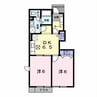 白新線・羽越本線（新潟県内）/水原駅 徒歩10分 1階 築24年 2DKの間取り