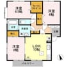 白新線・羽越本線（新潟県内）/西新発田駅 徒歩23分 1階 築27年 3LDKの間取り