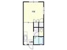 白新線・羽越本線（新潟県内）/西新発田駅 徒歩26分 1階 築31年 1Kの間取り