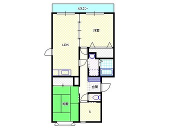 間取図 白新線・羽越本線（新潟県内）/新発田駅 徒歩7分 3階 築25年