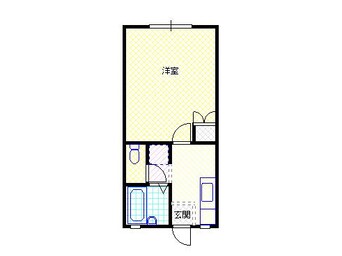 間取図 白新線・羽越本線（新潟県内）/西新発田駅 徒歩27分 1階 築29年