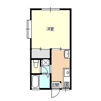 間取図 白新線・羽越本線（新潟県内）/西新発田駅 徒歩22分 1階 築31年