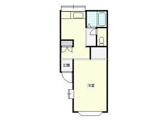 間取図 白新線・羽越本線（新潟県内）/新発田駅 徒歩16分 2階 築36年