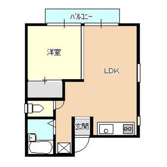 間取図 白新線・羽越本線（新潟県内）/新発田駅 徒歩14分 2階 築32年