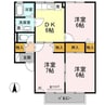 白新線・羽越本線（新潟県内）/西新発田駅 徒歩23分 2階 築30年 3DKの間取り