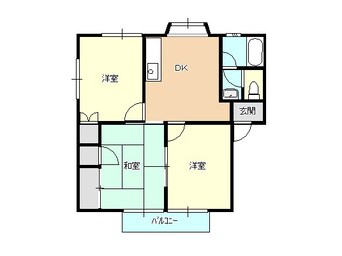 間取図 白新線・羽越本線（新潟県内）/新発田駅 徒歩19分 1階 築30年