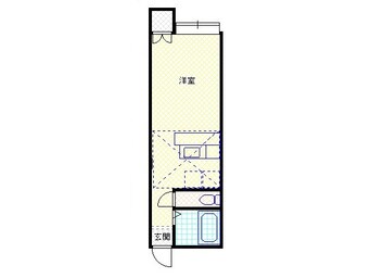 間取図 白新線・羽越本線（新潟県内）/新発田駅 徒歩34分 2階 築33年