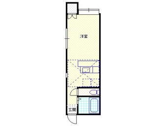 間取図 白新線・羽越本線（新潟県内）/新発田駅 徒歩34分 2階 築33年