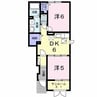 白新線・羽越本線（新潟県内）/水原駅 徒歩25分 1階 築13年 2DKの間取り