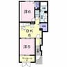 白新線・羽越本線（新潟県内）/水原駅 徒歩8分 1階 築13年 2DKの間取り
