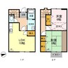 白新線・羽越本線（新潟県内）/新発田駅 バス:6分:停歩3分 1-2階 築27年 2LDKの間取り