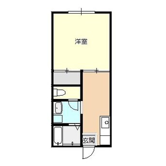 間取図 白新線・羽越本線（新潟県内）/新発田駅 徒歩14分 2階 築34年