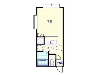 間取図 白新線・羽越本線（新潟県内）/新発田駅 徒歩34分 2階 築33年