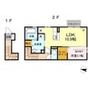 白新線・羽越本線（新潟県内）/新発田駅 徒歩8分 2階 築7年 1LDKの間取り