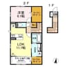 白新線・羽越本線（新潟県内）/新発田駅 徒歩8分 2階 築8年 1LDKの間取り