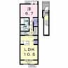 白新線・羽越本線（新潟県内）/西新発田駅 バス:22分:停歩5分 2階 築8年 1LDKの間取り