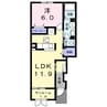 白新線・羽越本線（新潟県内）/新発田駅 徒歩12分 1階 築8年 1LDKの間取り