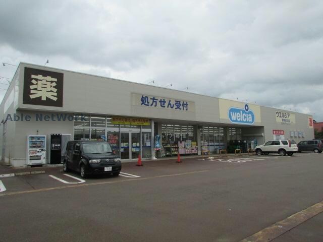 ウエルシア新発田本町店(ドラッグストア)まで363m 白新線・羽越本線（新潟県内）/新発田駅 徒歩12分 1階 築8年