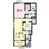 白新線・羽越本線（新潟県内）/新発田駅 徒歩21分 1階 築8年 1LDKの間取り