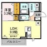 白新線・羽越本線（新潟県内）/新発田駅 バス:24分:停歩4分 2階 築7年 1LDKの間取り