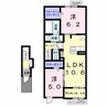 白新線・羽越本線（新潟県内）/新発田駅 バス:4分:停歩3分 2-2階 築5年 2LDKの間取り