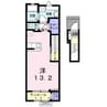 白新線・羽越本線（新潟県内）/新発田駅 バス:10分:停歩8分 2階 築4年 1Kの間取り