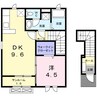 白新線・羽越本線（新潟県内）/水原駅 徒歩12分 1階 築8年 1DKの間取り