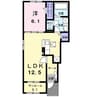 白新線・羽越本線（新潟県内）/新発田駅 徒歩24分 1階 築浅 1LDKの間取り
