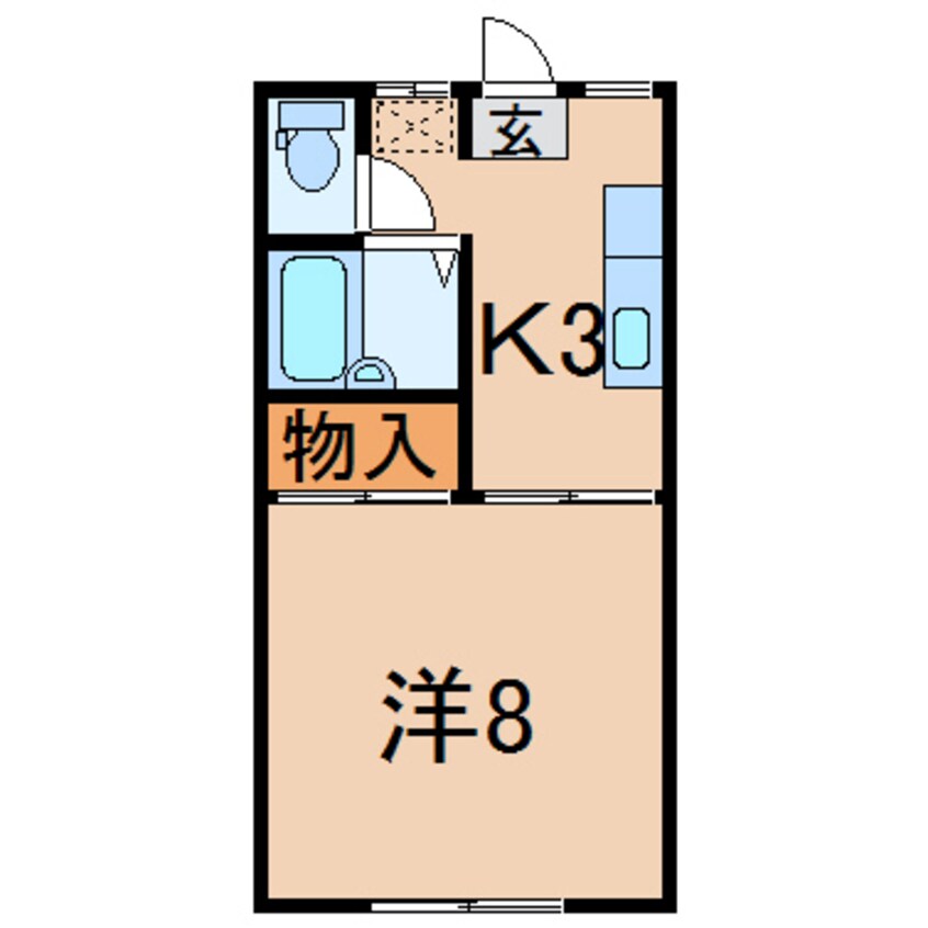 間取図 フォーブル松波