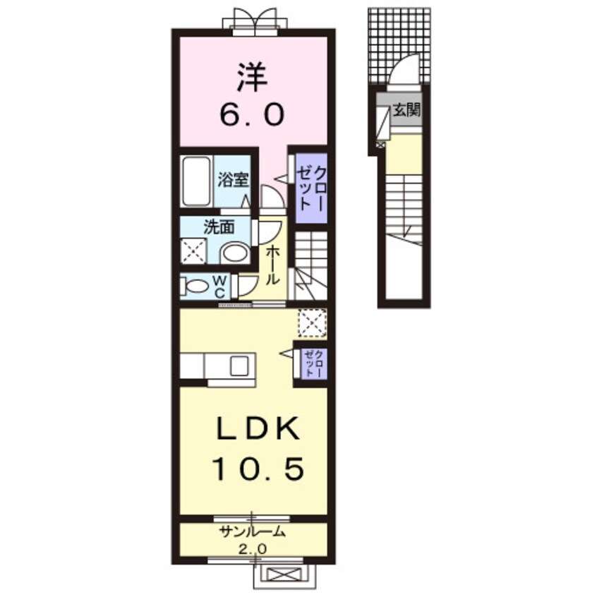 間取図 シルナージュ