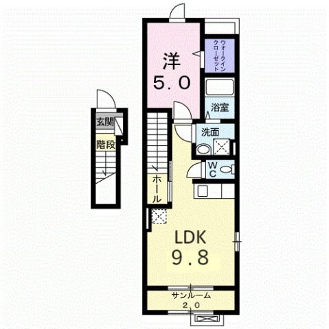 間取り図 カーサ　エヌ