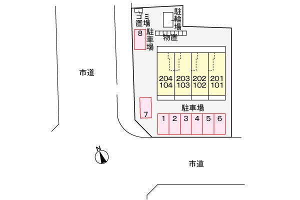 駐車場 カーサ　エヌ